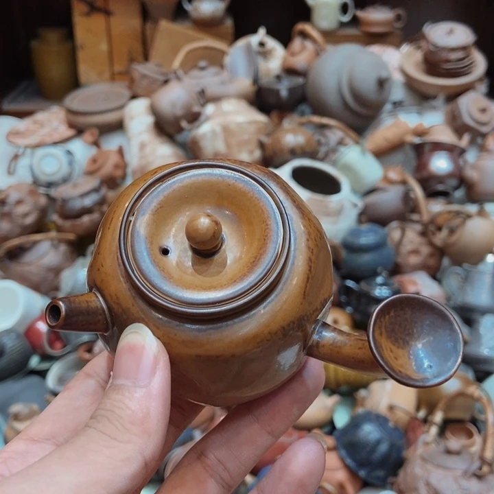 柴烧老岩泥高端茶器