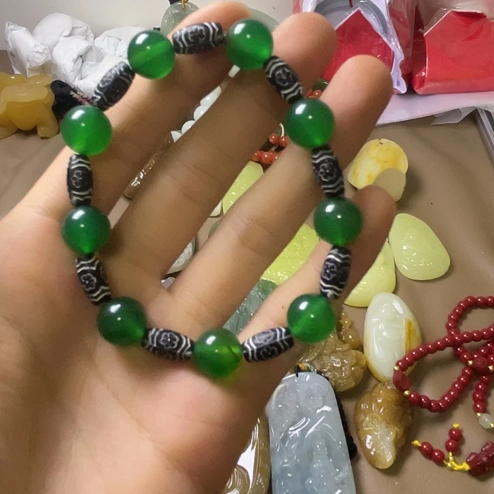 铁合金花岗石手串手链