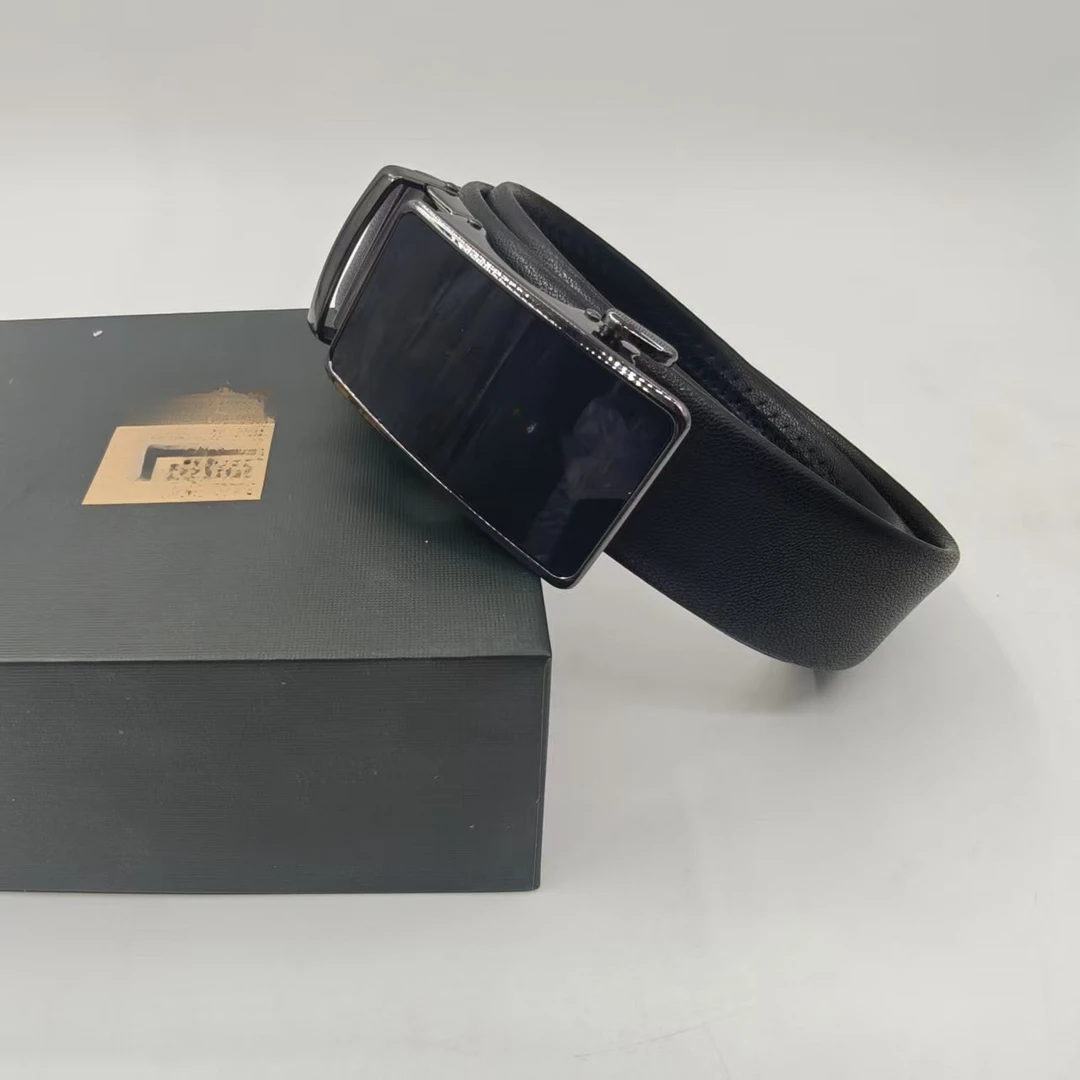 【专柜撤柜】男士头层牛皮自动扣皮带