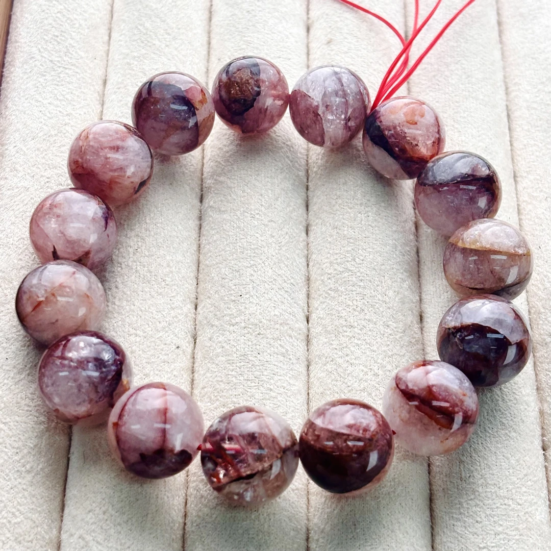 CB3614-14 胶花 水晶手串