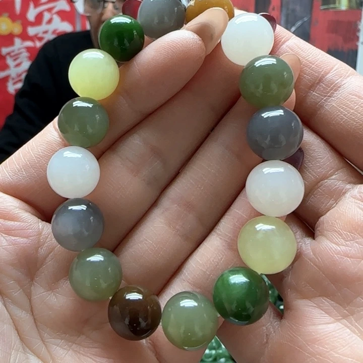 和田玉手串未镶嵌