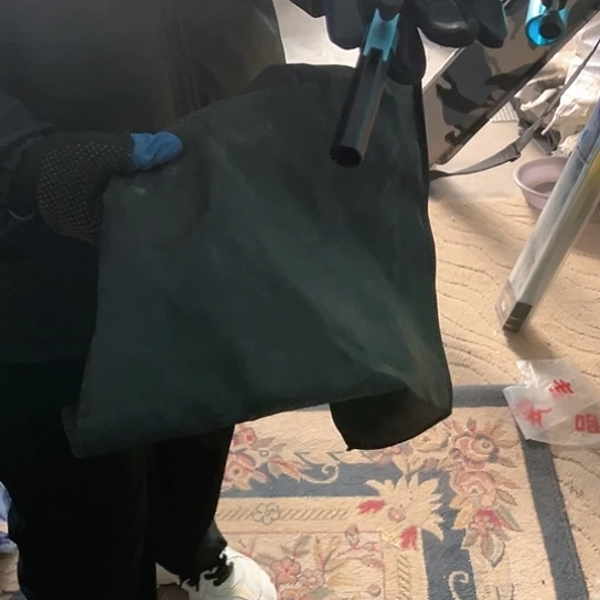 拼色钓箱双炮台架一个