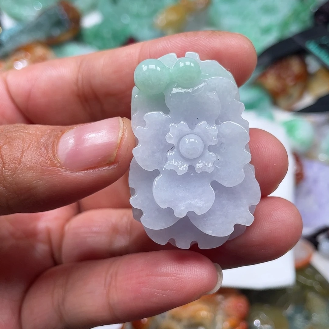 颈饰未镶嵌翡翠翡玉缘翡翠