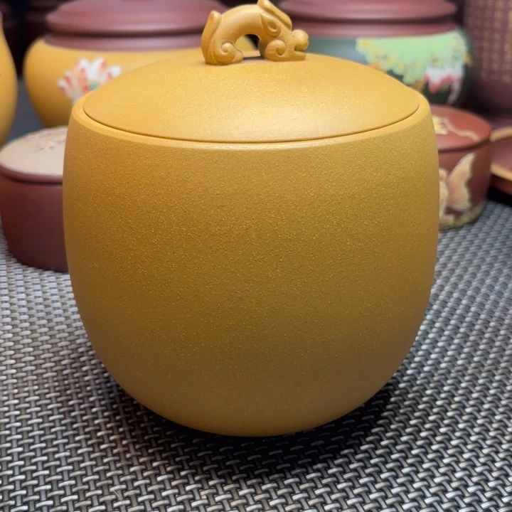 紫砂茶叶罐中高端紫砂茶叶罐