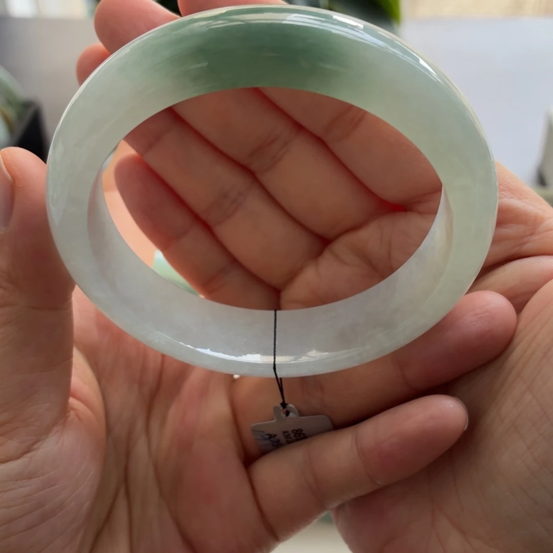 翡翠未镶嵌手镯天然