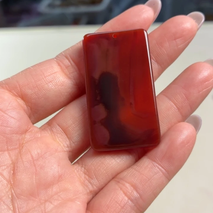 玛瑙/玉髓未镶嵌吊坠(不含链)