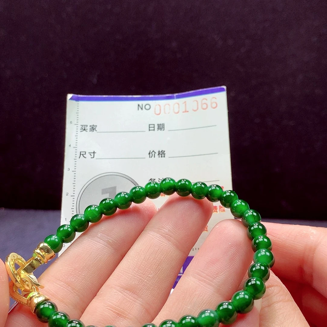 未镶嵌手链翡翠手链