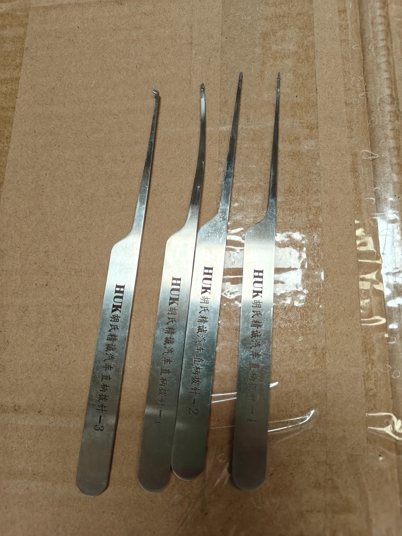 胡氏直柄拨针4件套维修工具