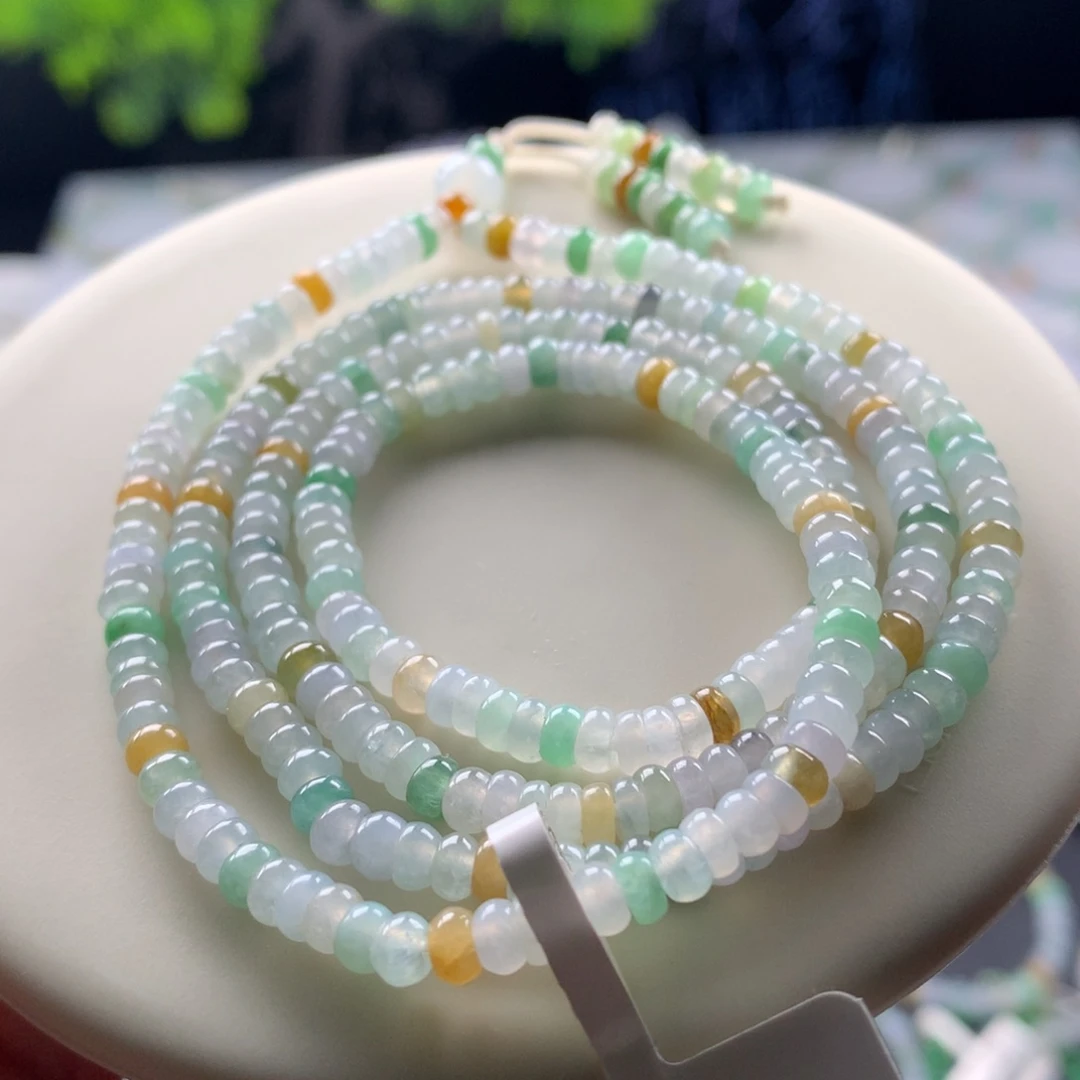 翡翠未镶嵌手链卡4