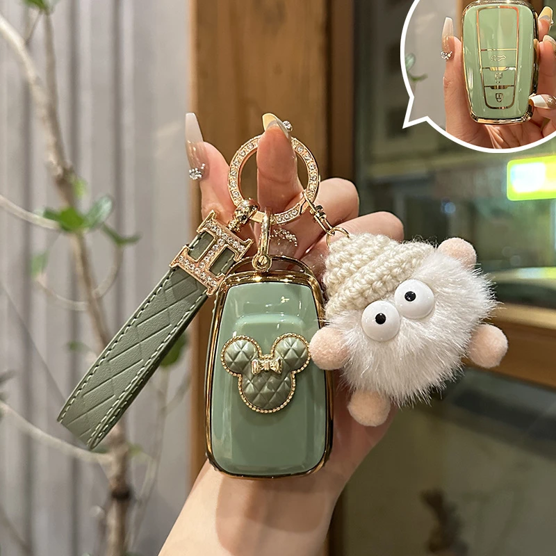 专用丰田钥匙套卡罗拉凯美瑞雷凌亚洲龙锋兰达2023款威兰达车扣23