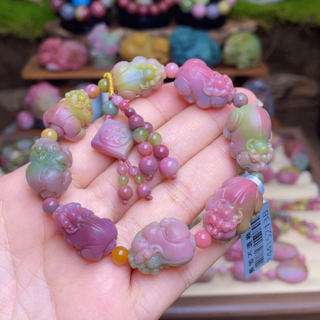 ****月玛瑙/玉髓未镶嵌珠宝半成品盐源玛瑙618福利貔貅