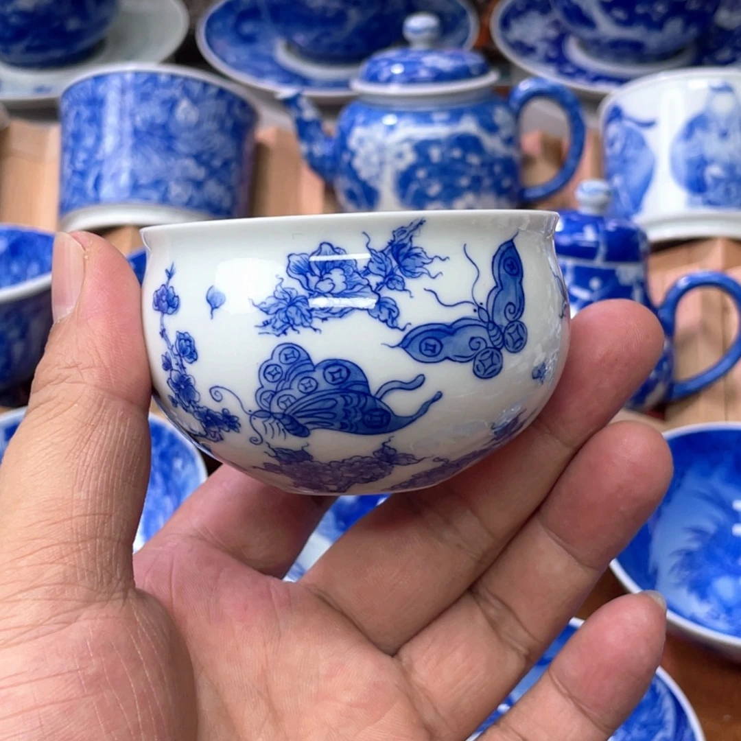 陶月楼 柴窑  蝶恋花