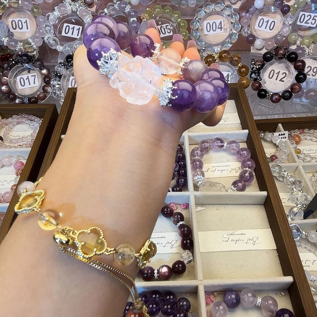 烟晶手链银S925镶嵌89999999999999999