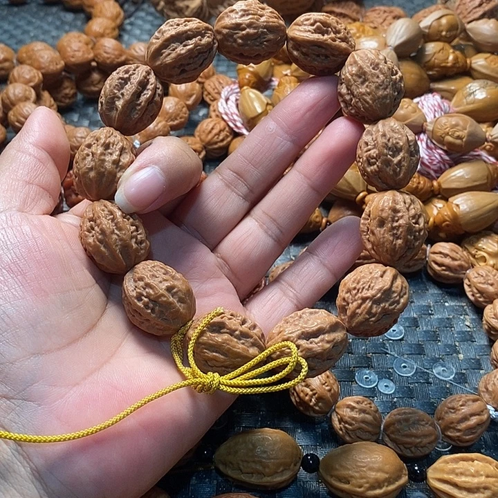 手串文玩核桃粗筋八棱