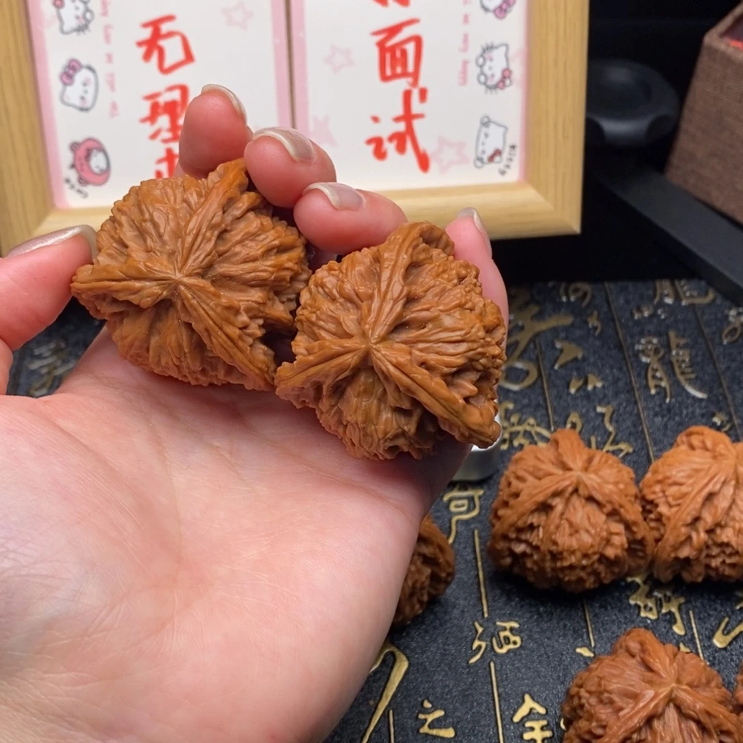 喝***人文玩核桃吊坠白狮11111111111