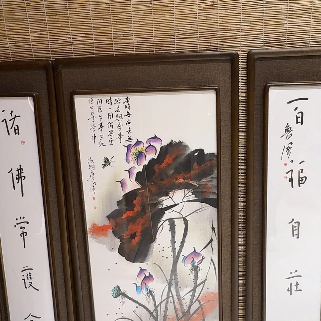 蓝***暴版画真人手绘作品