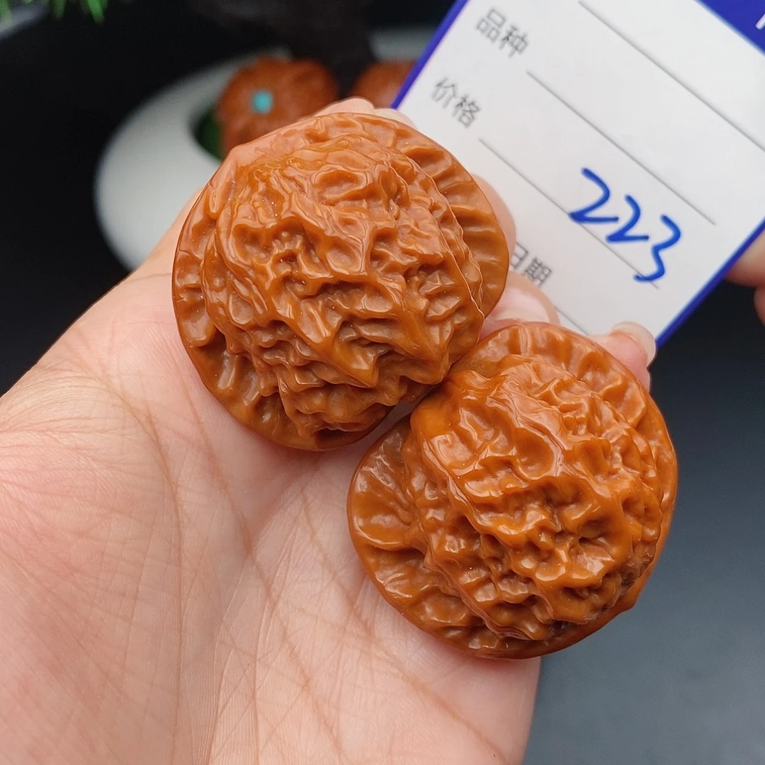 文玩核桃把件39瓷娃娃223