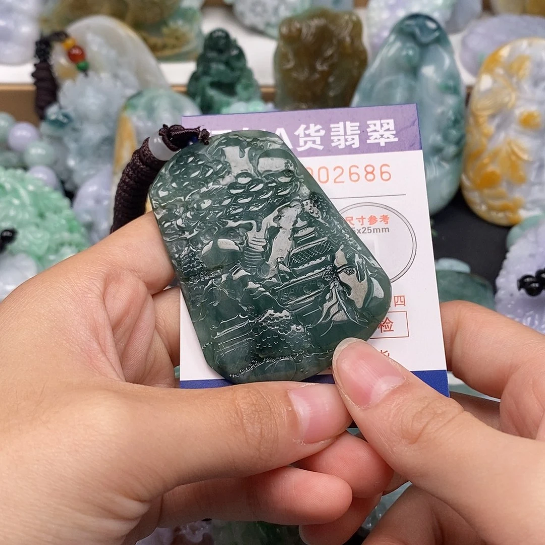 吊坠(不含链)未镶嵌翡翠