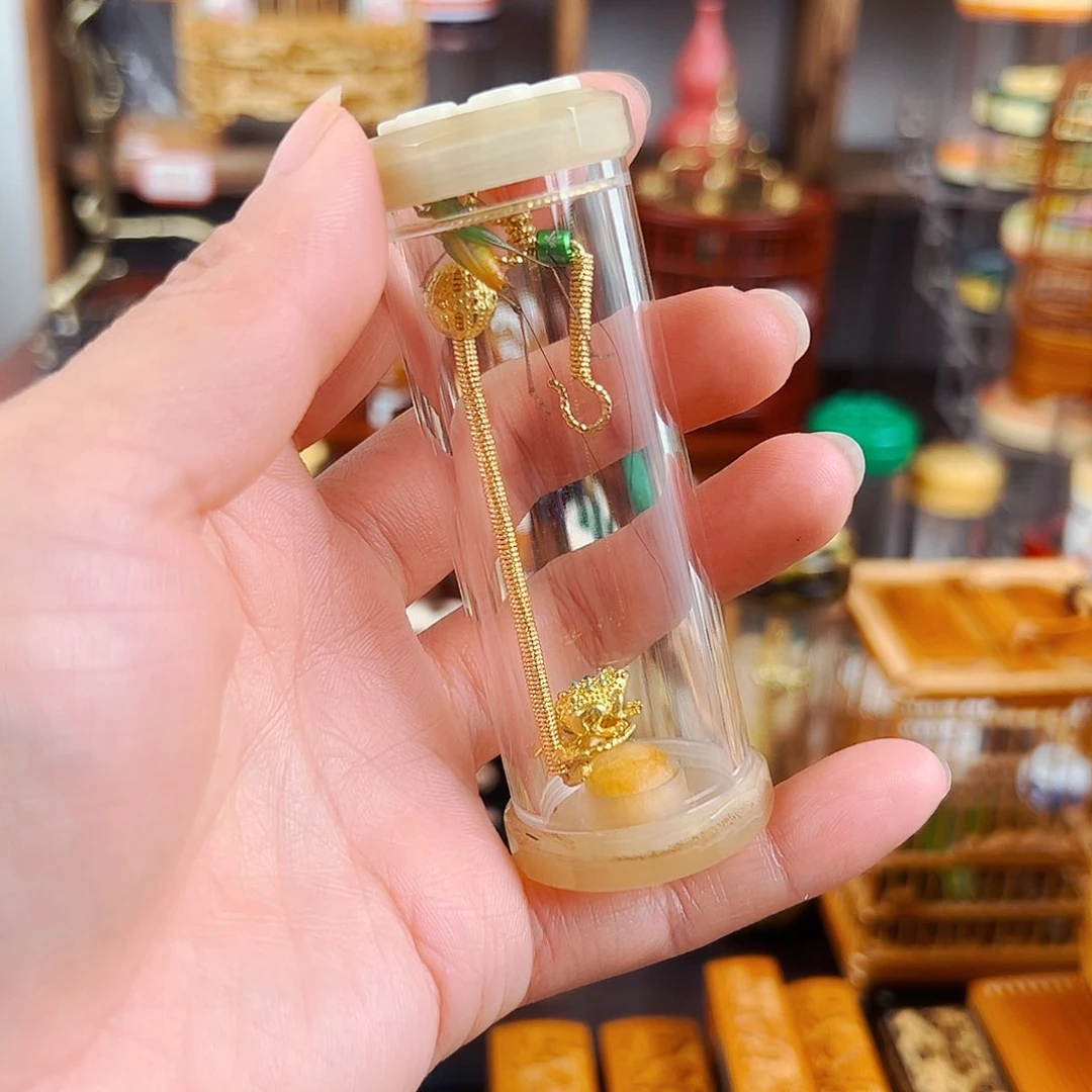 木牛角十二边竹蛉筒➕金蟾攀爬簧➕糖果