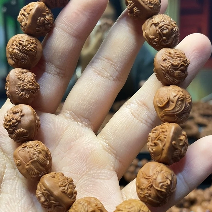 手串/手链橄榄核龙纹