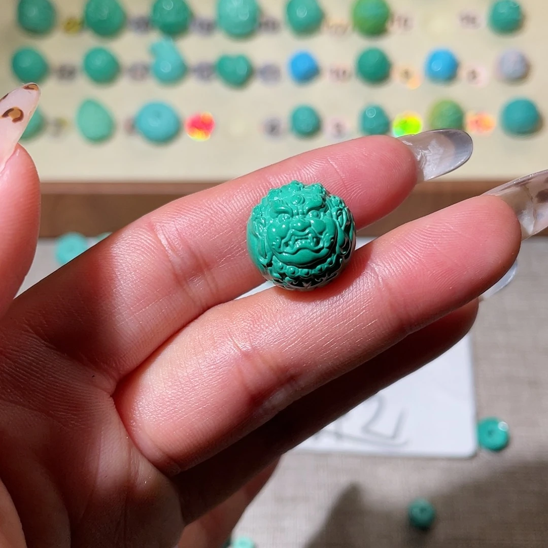 手工雕刻配饰配珠卡15+