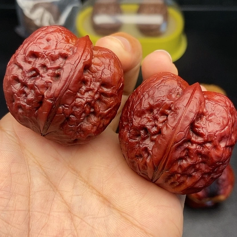 【闪购商品】把件文玩核桃38尺帝王筋元宝