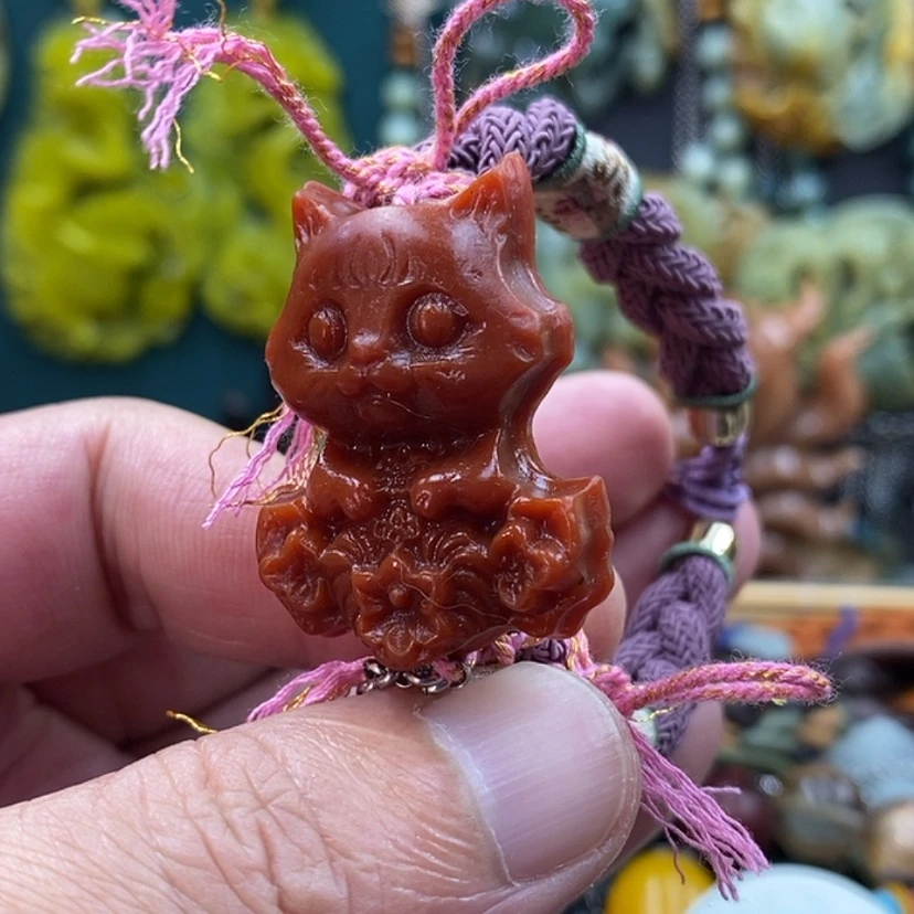 【闪购商品】未镶嵌岫玉手牌