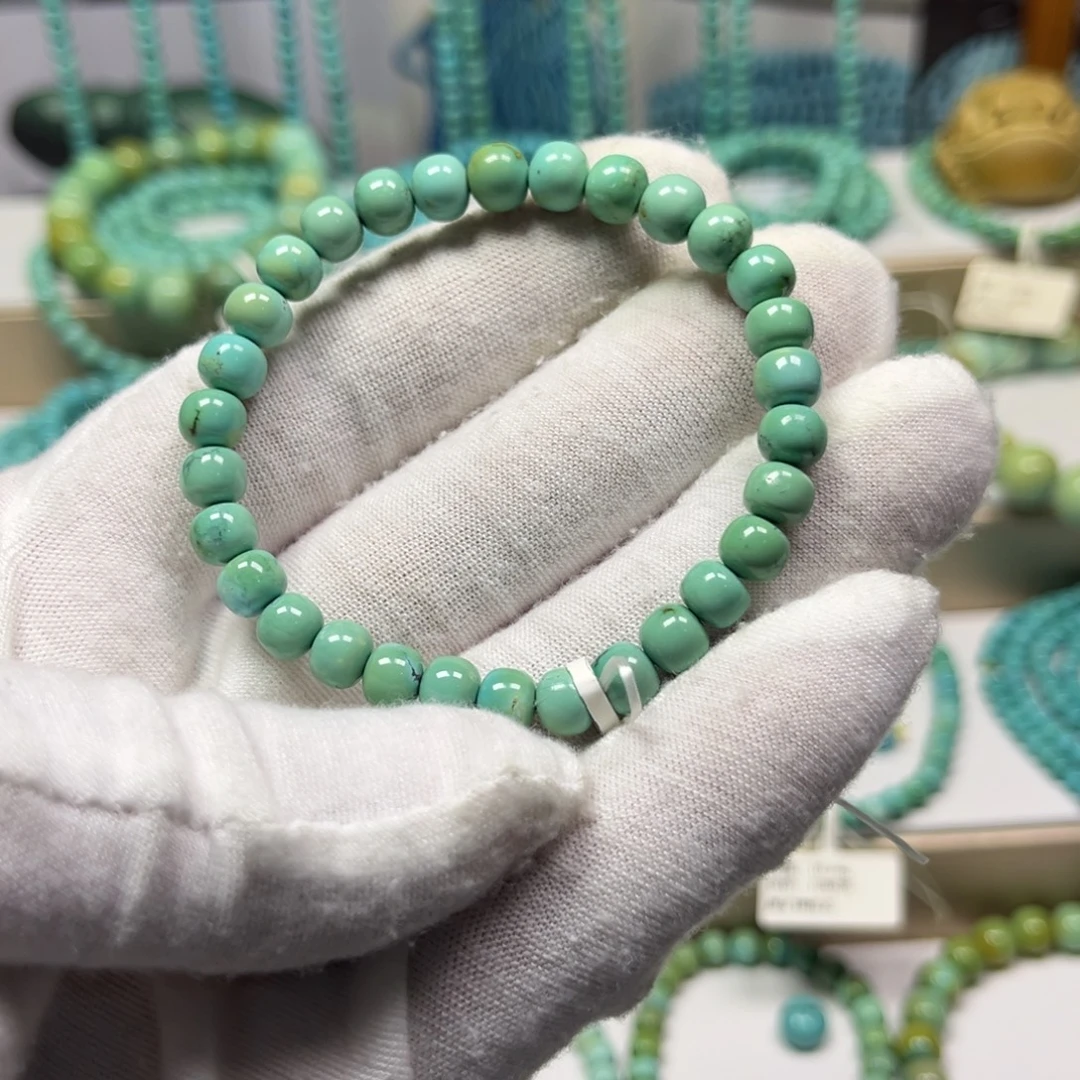 绿松石未镶嵌手链