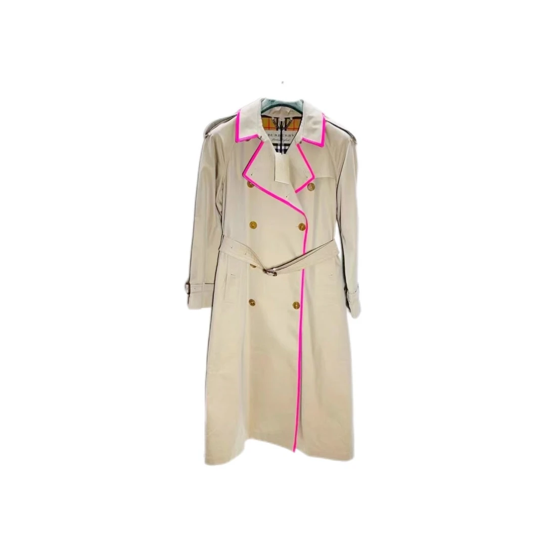 全新未使用 BURBERRY/博柏利 带吊牌全新/经典卡其色长款风衣