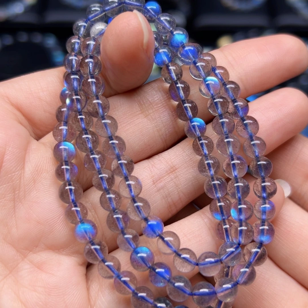 未镶嵌手链长石5.8左右