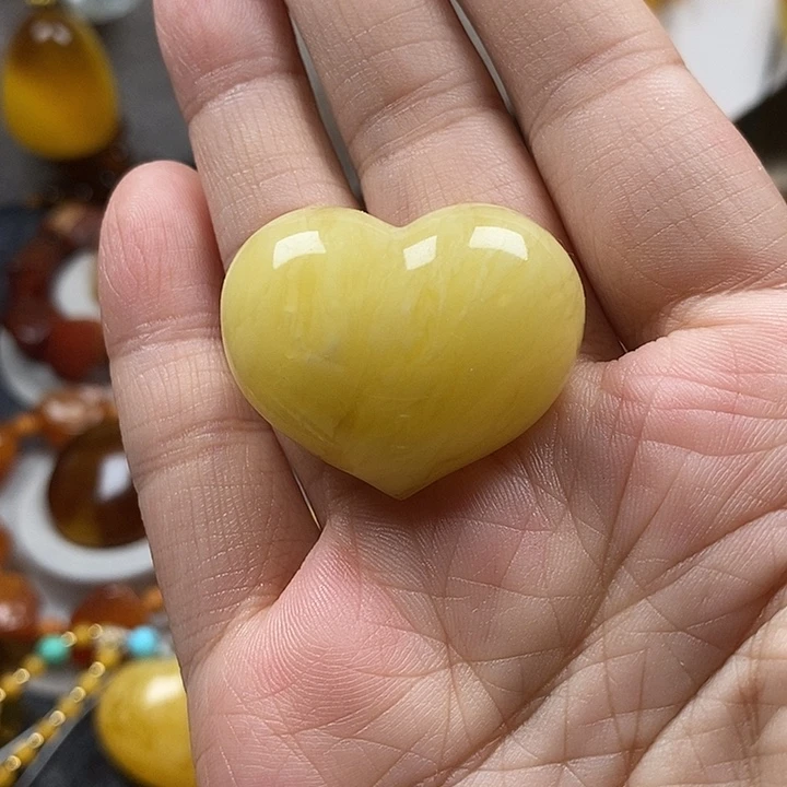 裸石琥珀未镶嵌琥珀蜜蜡