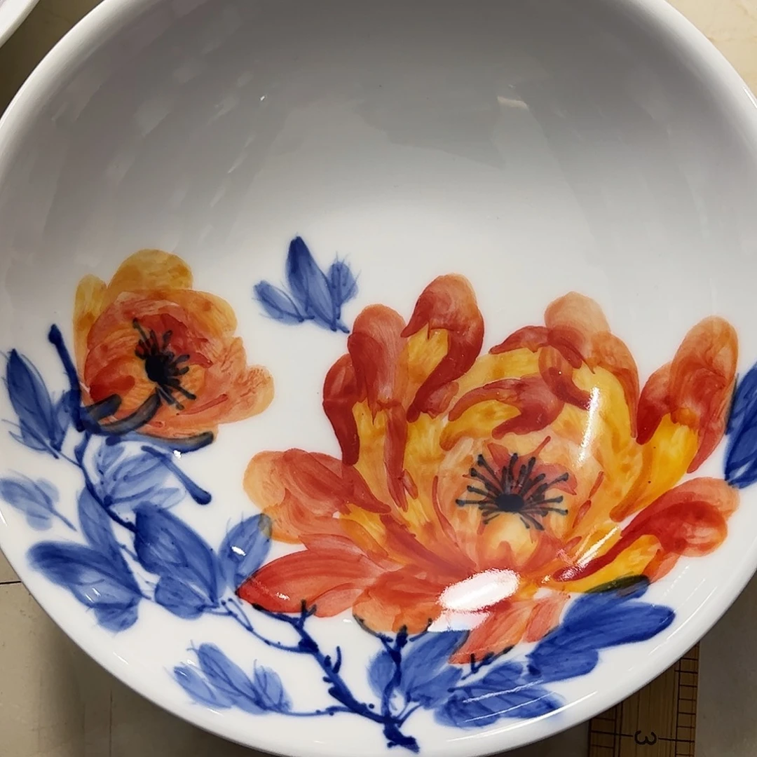 瓷片靖***景德镇瓷器手工手绘制作