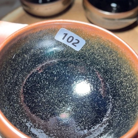 茶盏原矿原釉柴烧建盏