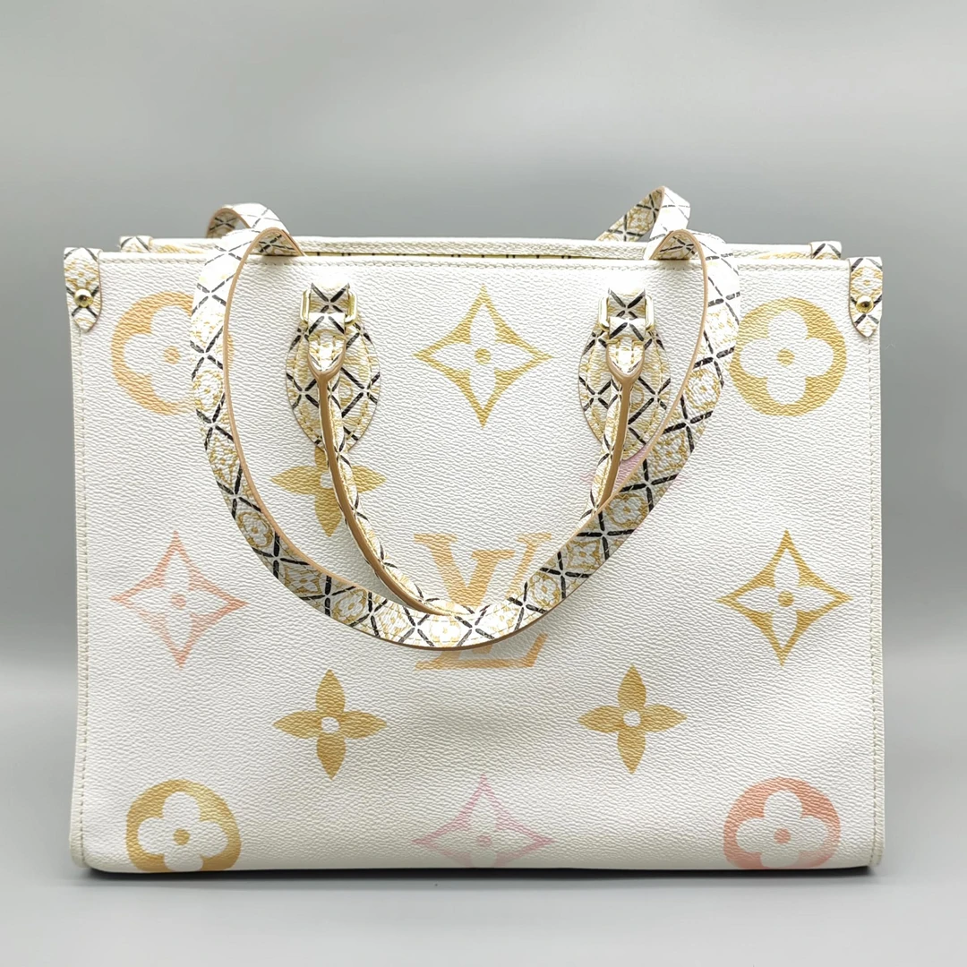 95新 LouisVuitton/路易威登 限定水彩系列托特包 1662 5837