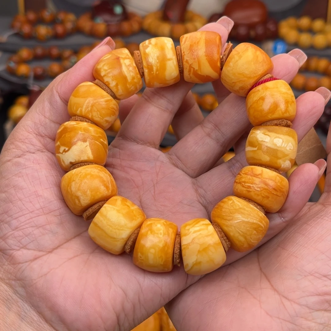 蜜蜡未镶嵌裸石蜜蜡W