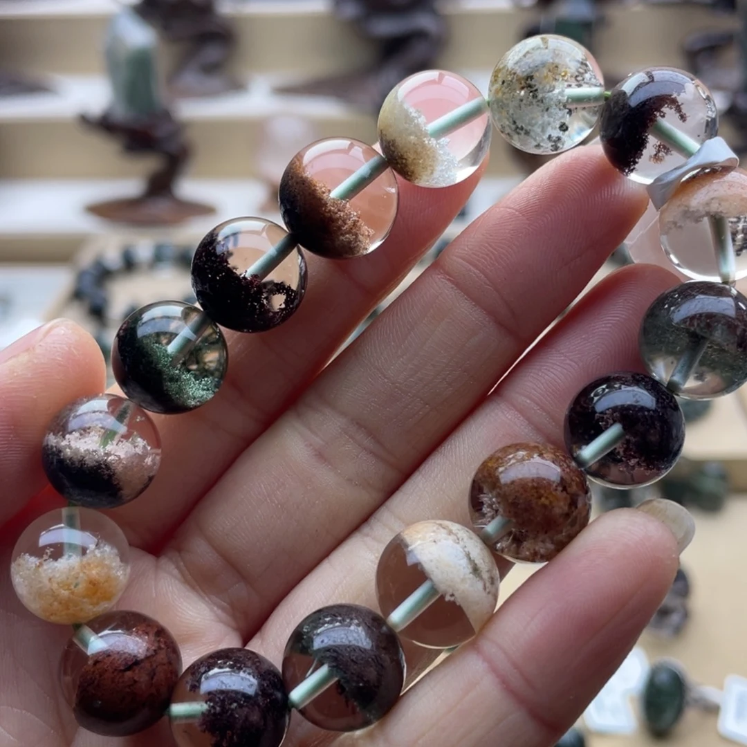 手链未镶嵌水晶四季幽灵聚宝盆手串