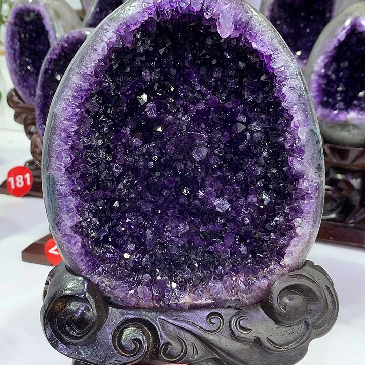 紫晶大型摆件（非配饰）未镶嵌蛋