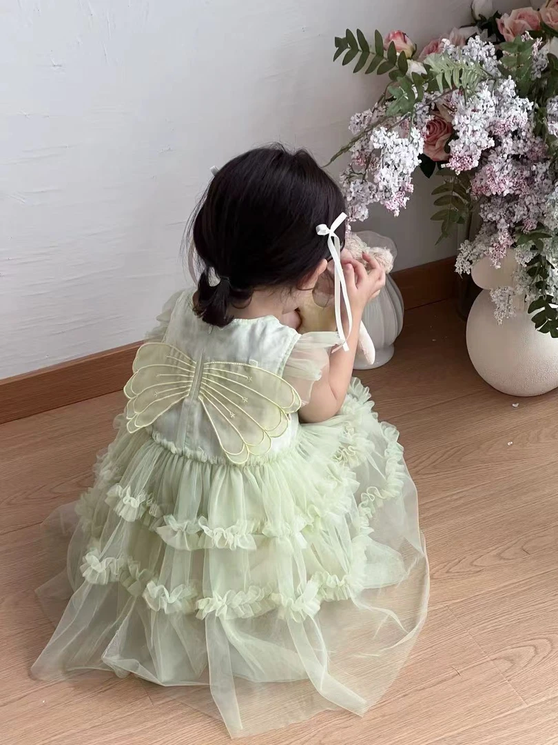【Bao Bao】夏款女童公主裙背心连衣裙25112