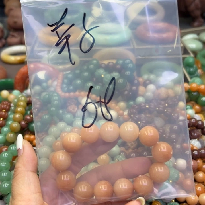 未镶嵌手镯石英岩玉幸*