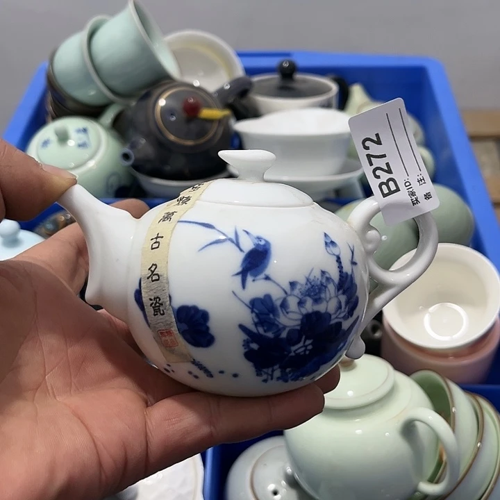 茶具默认微瑕瓷器、茶具、壶、摆件，介意勿拍