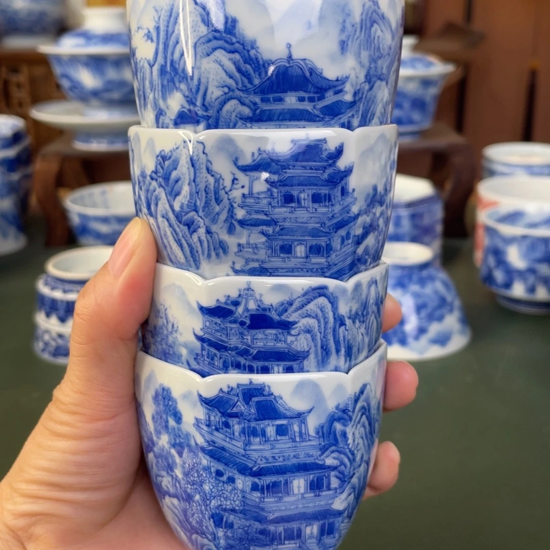 杯景德镇陶瓷手工手绘