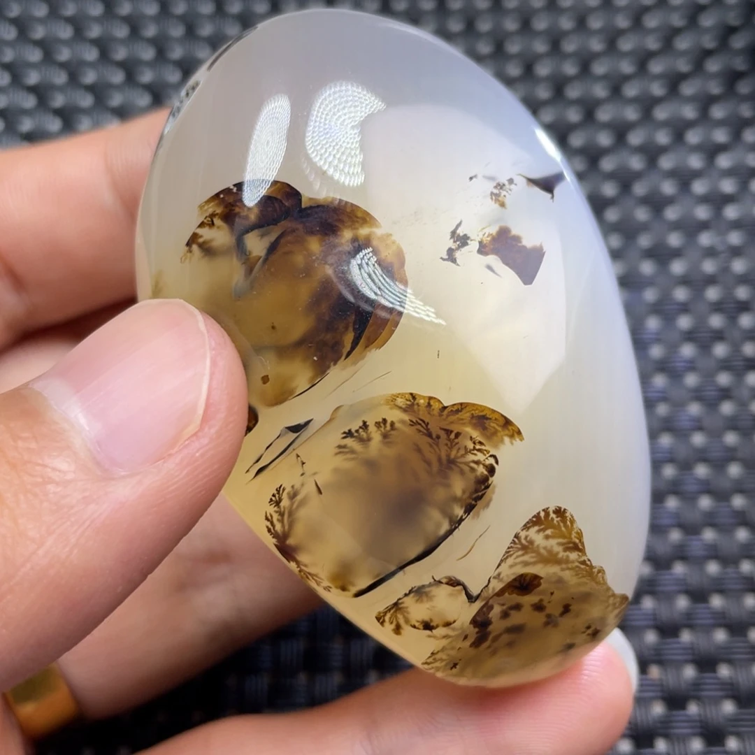 未镶嵌颈饰玛瑙/玉髓丹*鹤