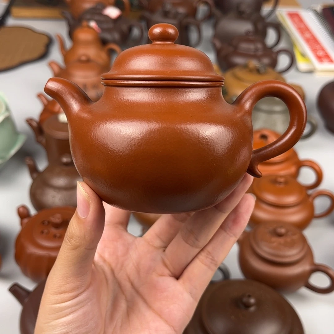 茶壶紫砂全手放漏原矿