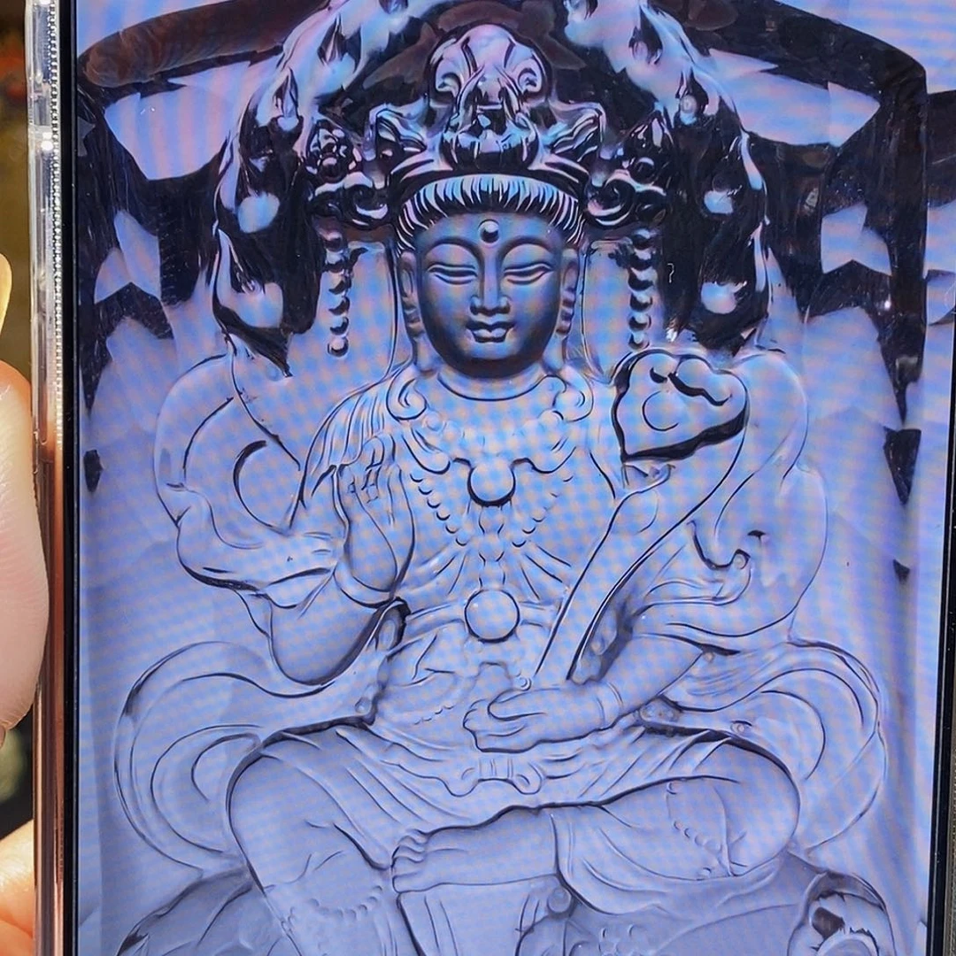 浪***码水晶未镶嵌颈饰吊坠