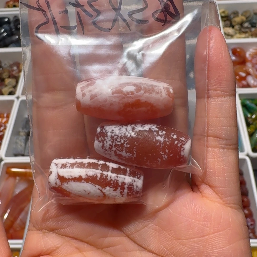 未镶嵌玛瑙/玉髓珠宝半成品