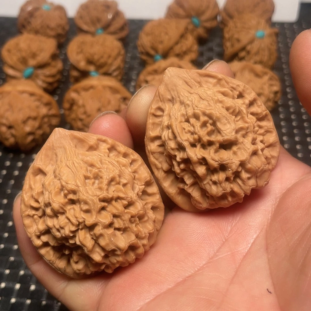 【闪购商品】文玩核桃把件43王勇官帽