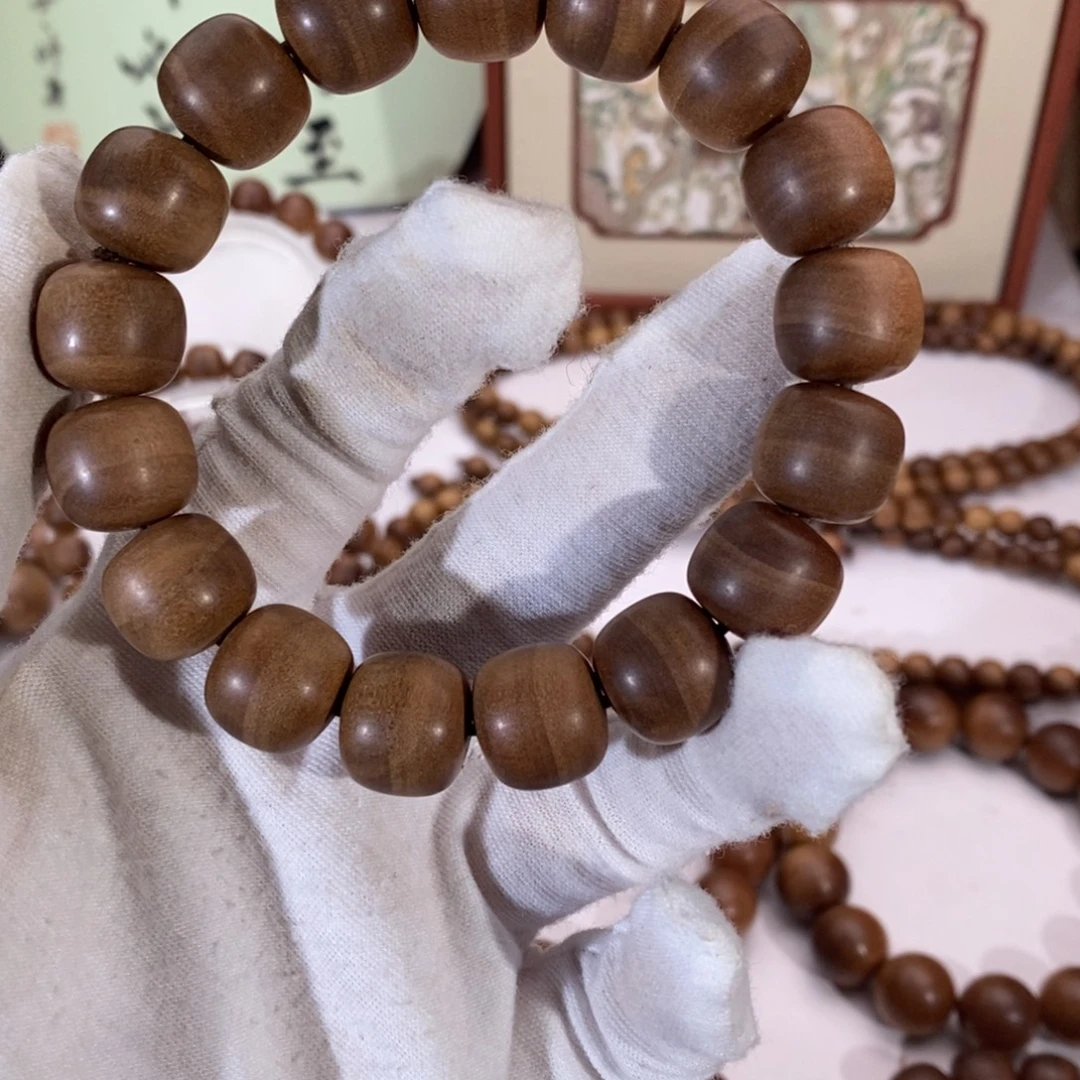 手串/手链檀香木横纹黑肉1314一线天炸花