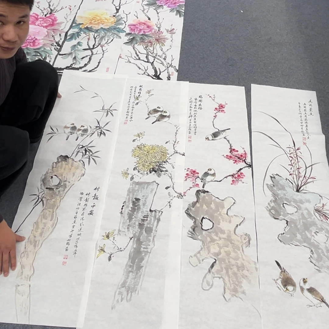 国画国画纯手绘作品