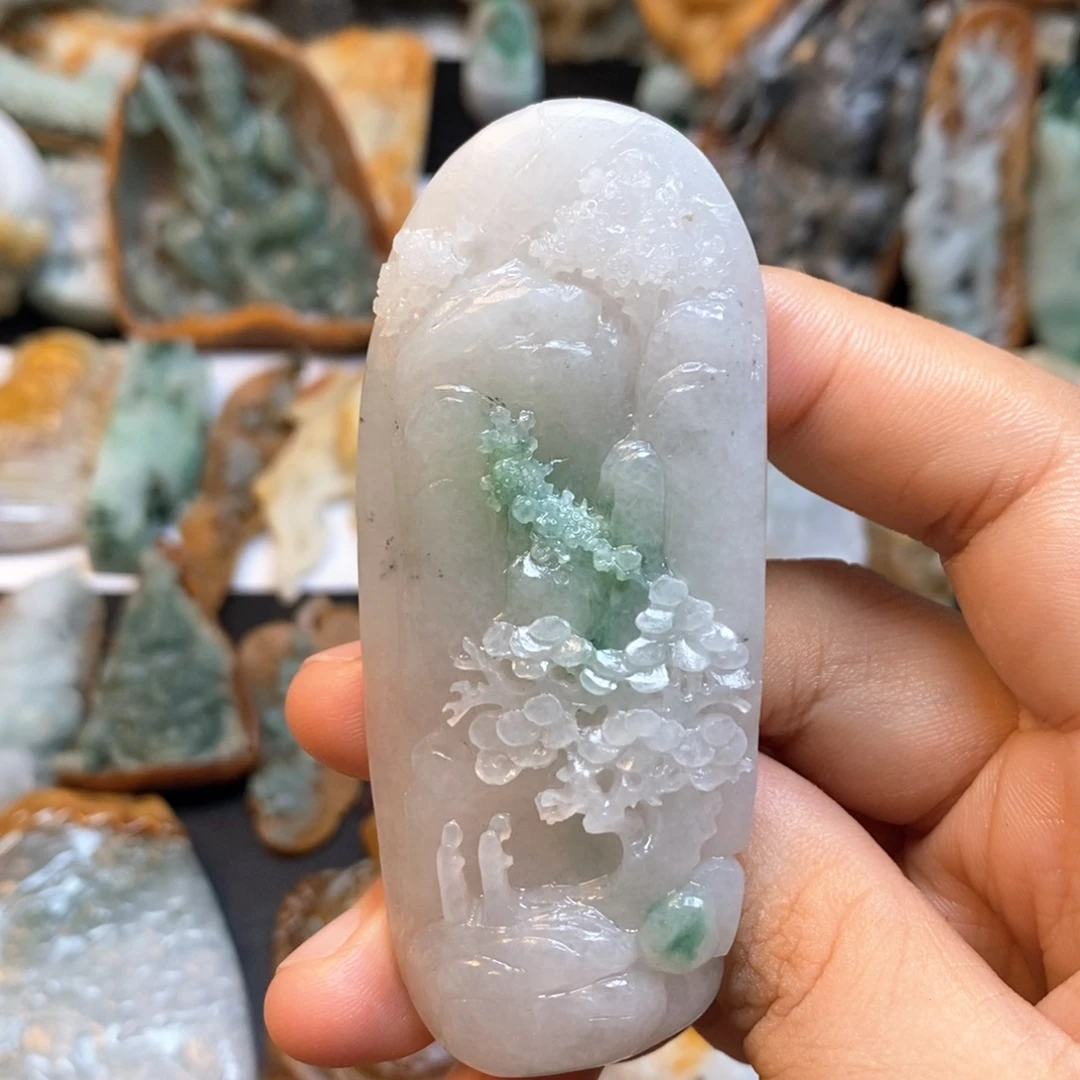 定制翡翠未镶嵌特色48