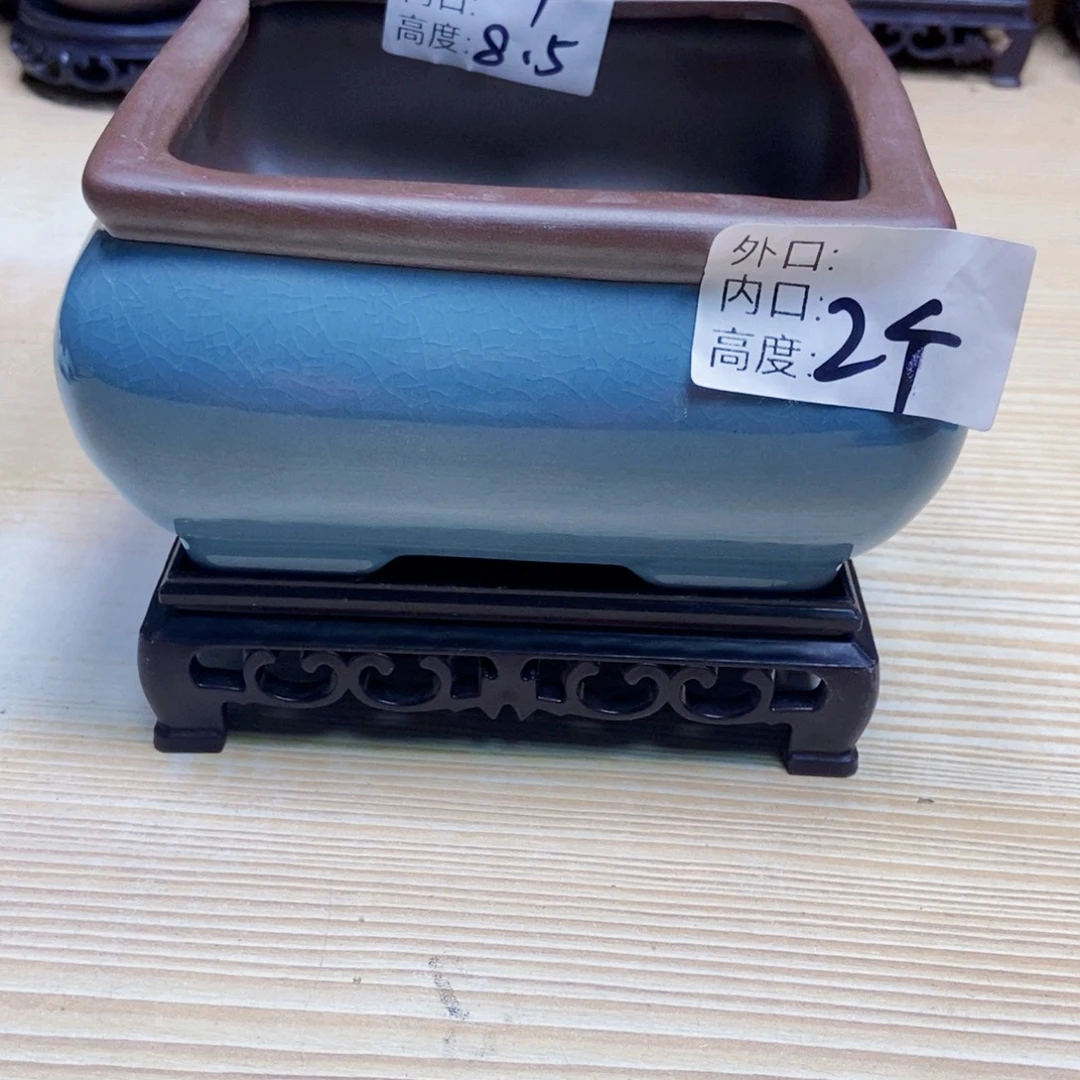 瓷片陶瓷花盆陶瓷艺术